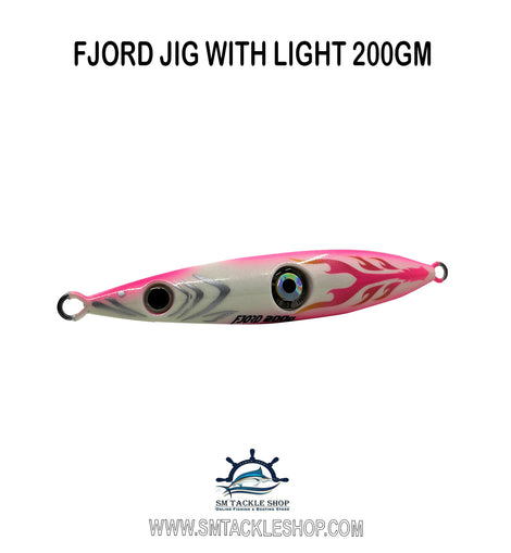 FJORD JIG WITH LIGHT 200GM