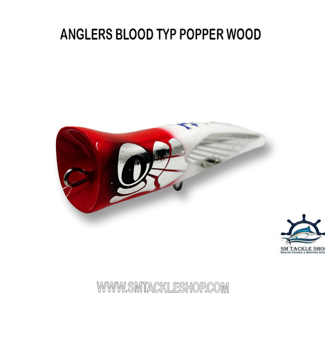 ANGLERS BLOOD TYP POPPER WOOD