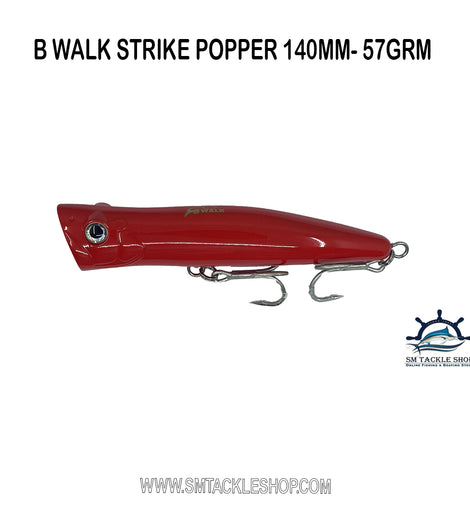 B WALK STRIKE POPPER 140MM- 57GRm